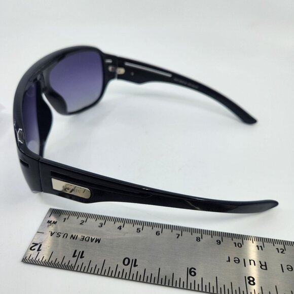 FRATELLi ROSETTi Style 4327 Italian Black Acetate Sunglasses Gradient main image 7